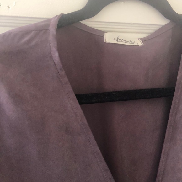 Silky grey blouse - Picture 2 of 4